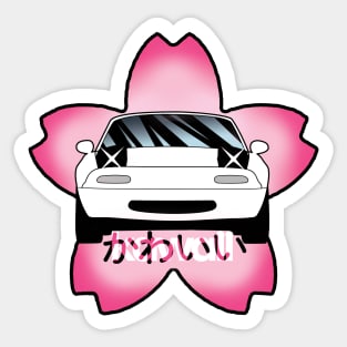 Kawaii Mazda Miata Sticker